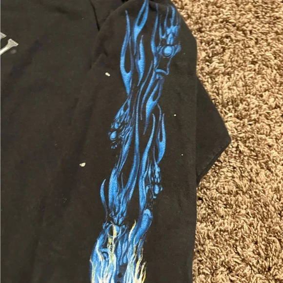 Harley-Davidson Black and Blue Men's Shirt - Picture 4 of 5